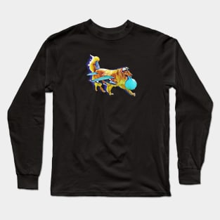 Plane Dog Daisy Long Sleeve T-Shirt